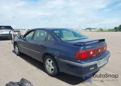 2000 Chevrolet Impala Ls из США, поврежденный, VIN 2G1WH55K7Y9214102